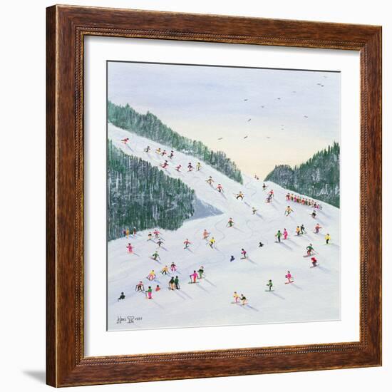 Ski-Vening, 1995-Judy Joel-Framed Giclee Print