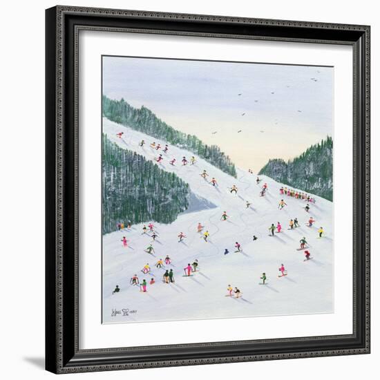 Ski-Vening, 1995-Judy Joel-Framed Giclee Print