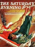 "Winter Vacation," Saturday Evening Post Cover, February 10, 1940-Ski Weld-Giclee Print