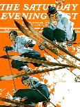 "Flying South," Saturday Evening Post Cover, November 20, 1937-Ski Weld-Giclee Print