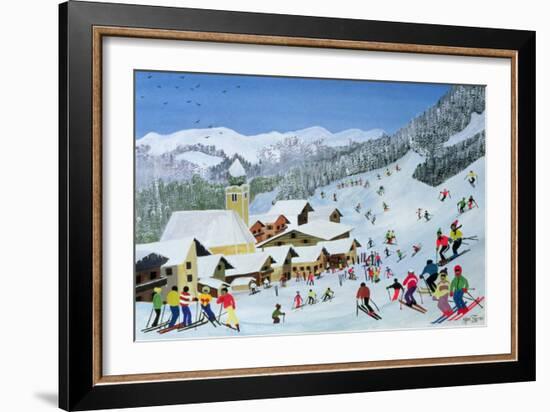 Ski Whizzz!, 1991-Judy Joel-Framed Giclee Print