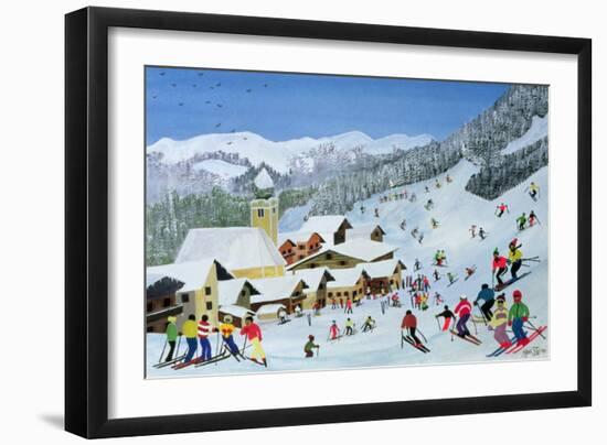 Ski Whizzz!, 1991-Judy Joel-Framed Giclee Print