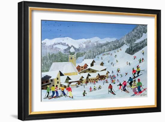 Ski Whizzz!, 1991-Judy Joel-Framed Giclee Print