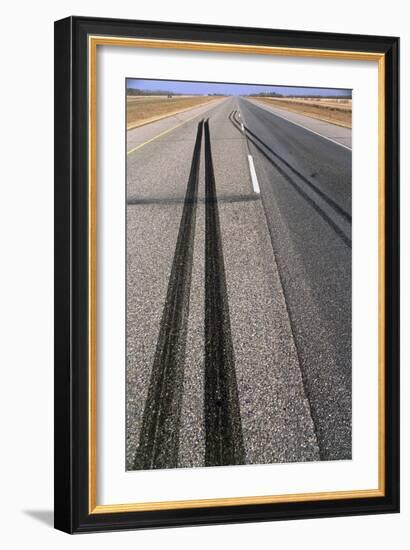 Skid Marks-Alan Sirulnikoff-Framed Photographic Print