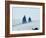 Skidooing on Langjokull Glacier, Iceland, Polar Regions-Ethel Davies-Framed Photographic Print