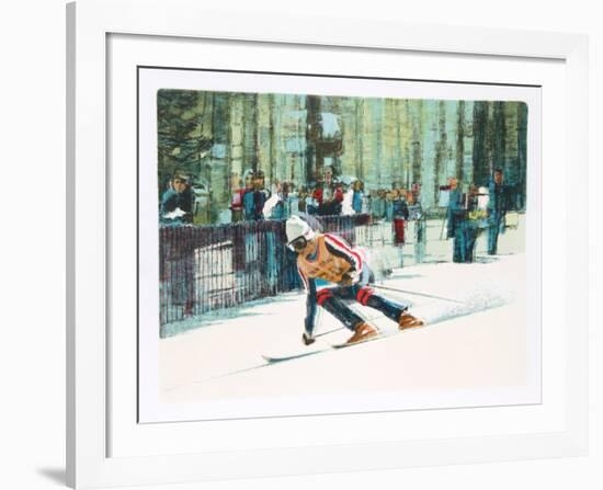 Skier II-Jim Jonson-Framed Limited Edition