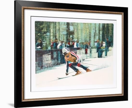 Skier II-Jim Jonson-Framed Limited Edition