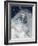 Skier in deep powder snow-Lee Cohen-Framed Photographic Print