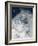 Skier in deep powder snow-Lee Cohen-Framed Photographic Print