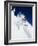 Skier in Powder at Big Mountain Resort, Whitefish, Montana, USA-Chuck Haney-Framed Photographic Print