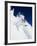 Skier in Powder at Big Mountain Resort, Whitefish, Montana, USA-Chuck Haney-Framed Photographic Print