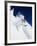 Skier in Powder at Big Mountain Resort, Whitefish, Montana, USA-Chuck Haney-Framed Photographic Print