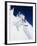 Skier in Powder at Big Mountain Resort, Whitefish, Montana, USA-Chuck Haney-Framed Photographic Print