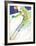 Skier-Allan Mardon-Framed Limited Edition