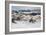 Skiers descend from the top of Marmolada in the Dolomites, Italy, Europe-Alex Treadway-Framed Photographic Print