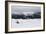 Skiers in the mountains, Dolomites, Italy, Europe-Alex Treadway-Framed Photographic Print