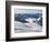 Skiers, Mountain Scenery in Cervinia Ski Resort, Cervinia, Valle D'Aosta, Italian Alps, Italy-Christian Kober-Framed Photographic Print