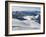 Skiers, Mountain Scenery in Cervinia Ski Resort, Cervinia, Valle D'Aosta, Italian Alps, Italy-Christian Kober-Framed Photographic Print