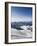 Skiers, Mountain Scenery in Cervinia Ski Resort, Cervinia, Valle D'Aosta, Italian Alps, Italy-Christian Kober-Framed Photographic Print