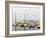 Skiffs and Morning Fog in Southwest Harbor, Maine, Usa-Jerry & Marcy Monkman-Framed Photographic Print