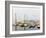 Skiffs and Morning Fog in Southwest Harbor, Maine, Usa-Jerry & Marcy Monkman-Framed Photographic Print