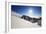 Skiing First Tracks On The Backside Of Catherines In Alta, Utah-Liam Doran-Framed Photographic Print