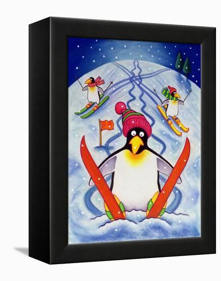 Skiing Holiday, 2000-Cathy Baxter-Framed Premier Image Canvas