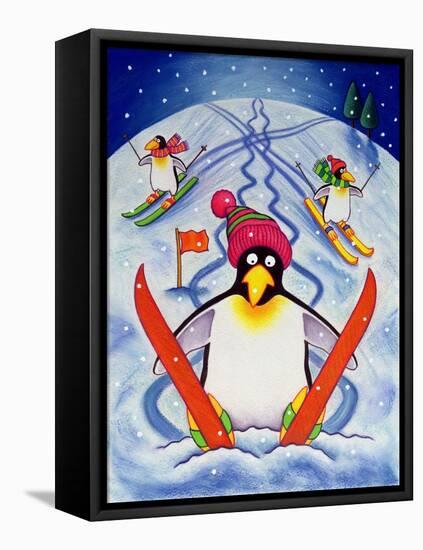 Skiing Holiday, 2000-Cathy Baxter-Framed Premier Image Canvas