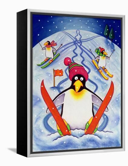 Skiing Holiday, 2000-Cathy Baxter-Framed Premier Image Canvas