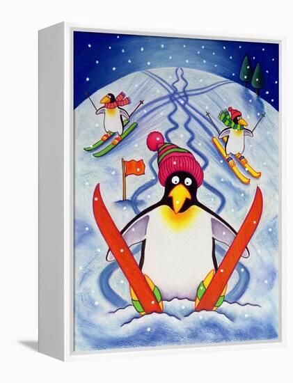 Skiing Holiday, 2000-Cathy Baxter-Framed Premier Image Canvas