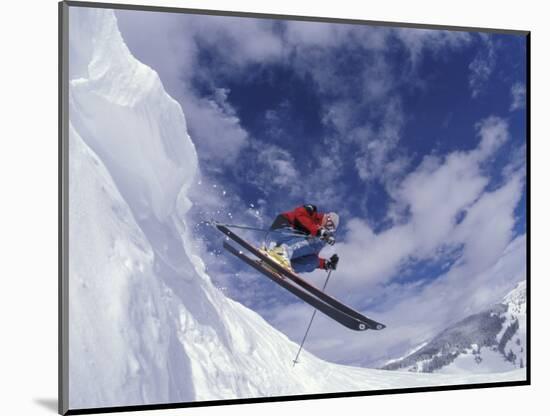 Skiing in Vail, Colorado, USA-Lee Kopfler-Mounted Photographic Print
