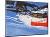 Skiing; La Clusaz, France, 2011 (Oil on Canvas)-Andrew Macara-Mounted Giclee Print