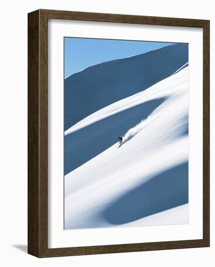 Skiing, Roger's Pass, Glacier National Park, British Columbia-Henry Georgi-Framed Photographic Print