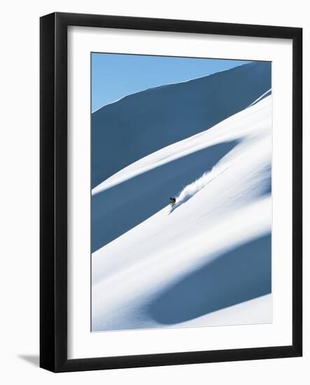 Skiing, Roger's Pass, Glacier National Park, British Columbia-Henry Georgi-Framed Photographic Print