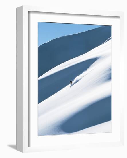 Skiing, Roger's Pass, Glacier National Park, British Columbia-Henry Georgi-Framed Photographic Print