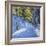 Skiing Through the Woods, La Clusaz, 2012-Andrew Macara-Framed Giclee Print