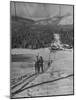 Skiing Weekend, Going Up the Ski Lift-Dmitri Kessel-Mounted Photographic Print