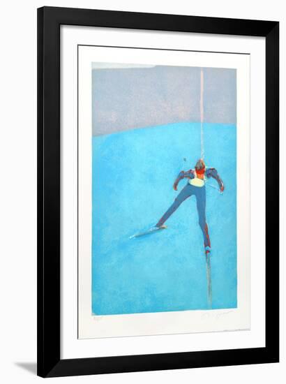 Skiing-Stephen Kuzma-Framed Limited Edition