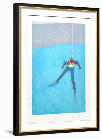 Skiing-Stephen Kuzma-Framed Limited Edition