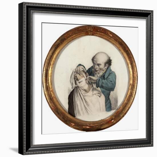 Skilful Barber, 1823-Louis Leopold Boilly-Framed Giclee Print