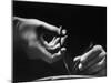 Skilled Hands of a Pediatric Surgeon at John Hopkins Hospital-null-Mounted Photographic Print