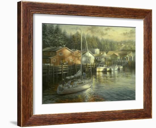 Skillful Seafarer-Nicky Boehme-Framed Giclee Print