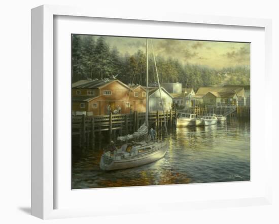 Skillful Seafarer-Nicky Boehme-Framed Giclee Print