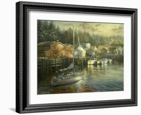 Skillful Seafarer-Nicky Boehme-Framed Giclee Print