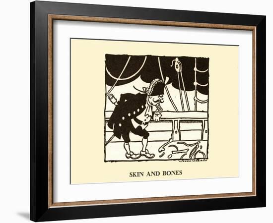 Skin And Bones-Frank Dobias-Framed Art Print