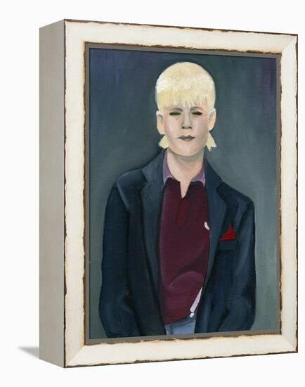 Skinhead Girl, 2005-Cathy Lomax-Framed Premier Image Canvas