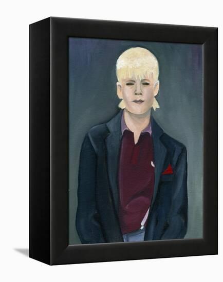 Skinhead Girl, 2005-Cathy Lomax-Framed Premier Image Canvas