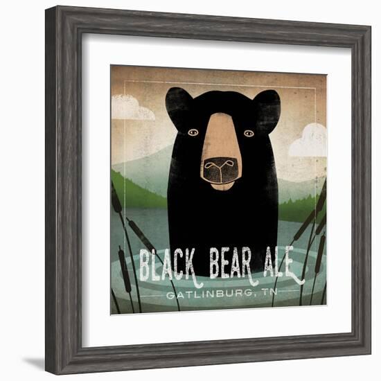 Skinny Dip Black Bear Ale-Ryan Fowler-Framed Art Print