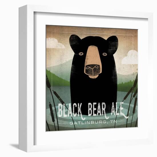 Skinny Dip Black Bear Ale-Ryan Fowler-Framed Art Print