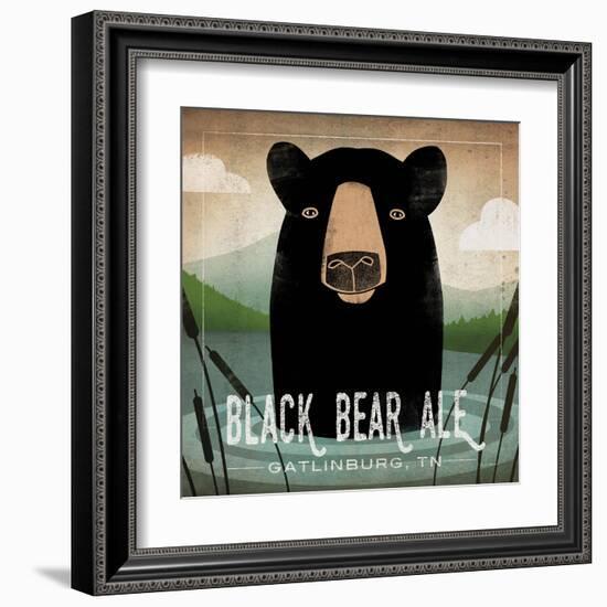 Skinny Dip Black Bear Ale-Ryan Fowler-Framed Art Print